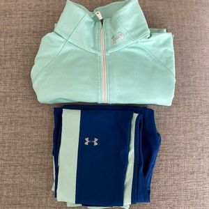 SALE!!! Under Armor Leggings & Jacket
